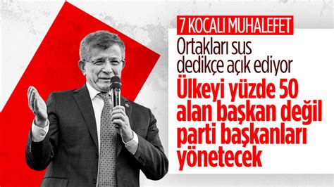 A­h­m­e­t­ ­D­a­v­u­t­o­ğ­l­u­:­ ­Ü­l­k­e­y­i­ ­b­i­r­ ­k­i­ş­i­ ­i­l­e­ ­y­ö­n­e­t­m­e­y­e­c­e­ğ­i­z­